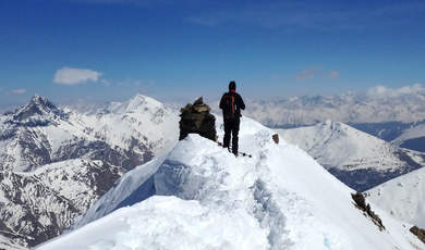 Ski touring tips - Piz Tasna